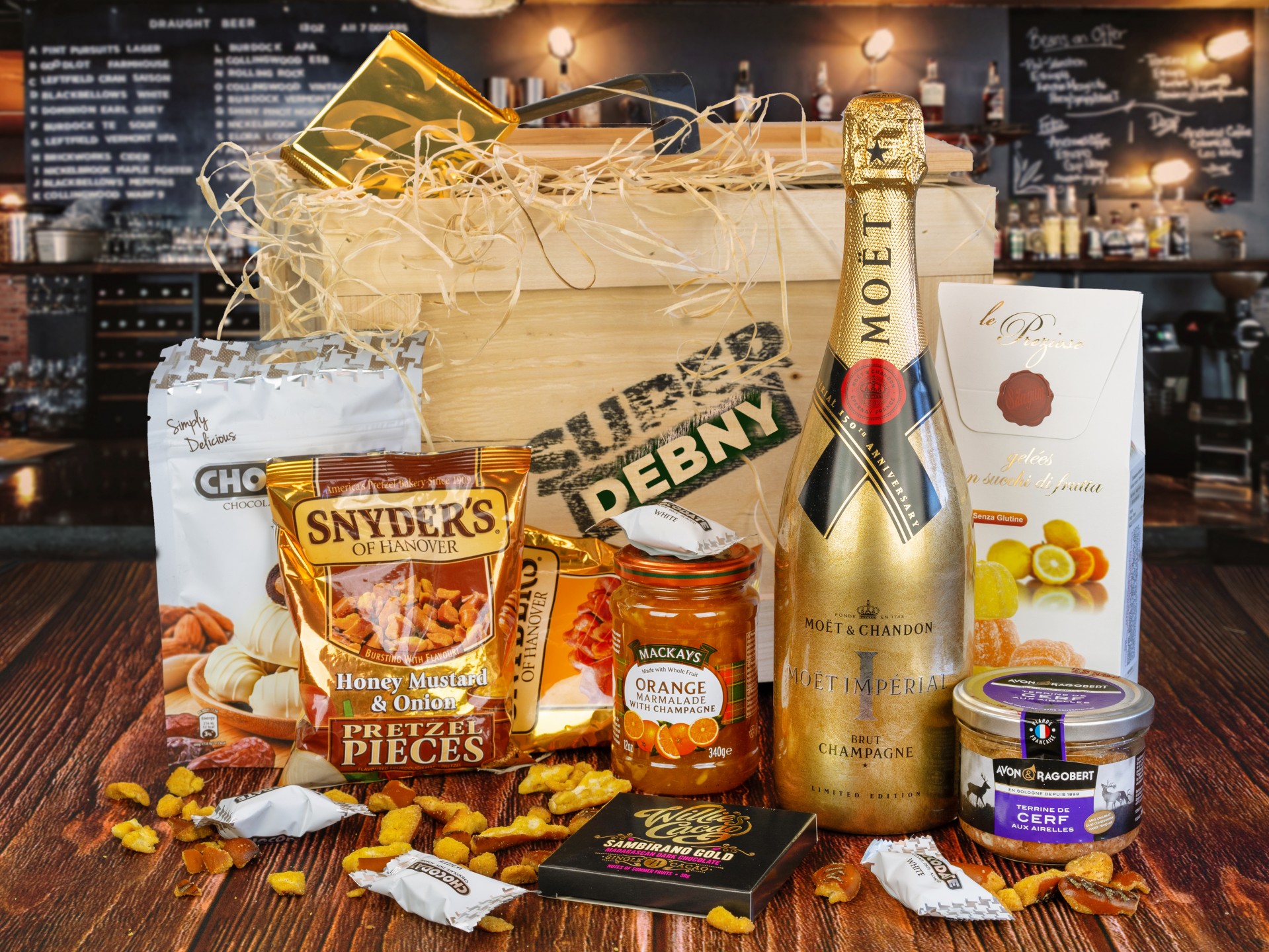 Darčeková debna so šampanským Moët & Chandon