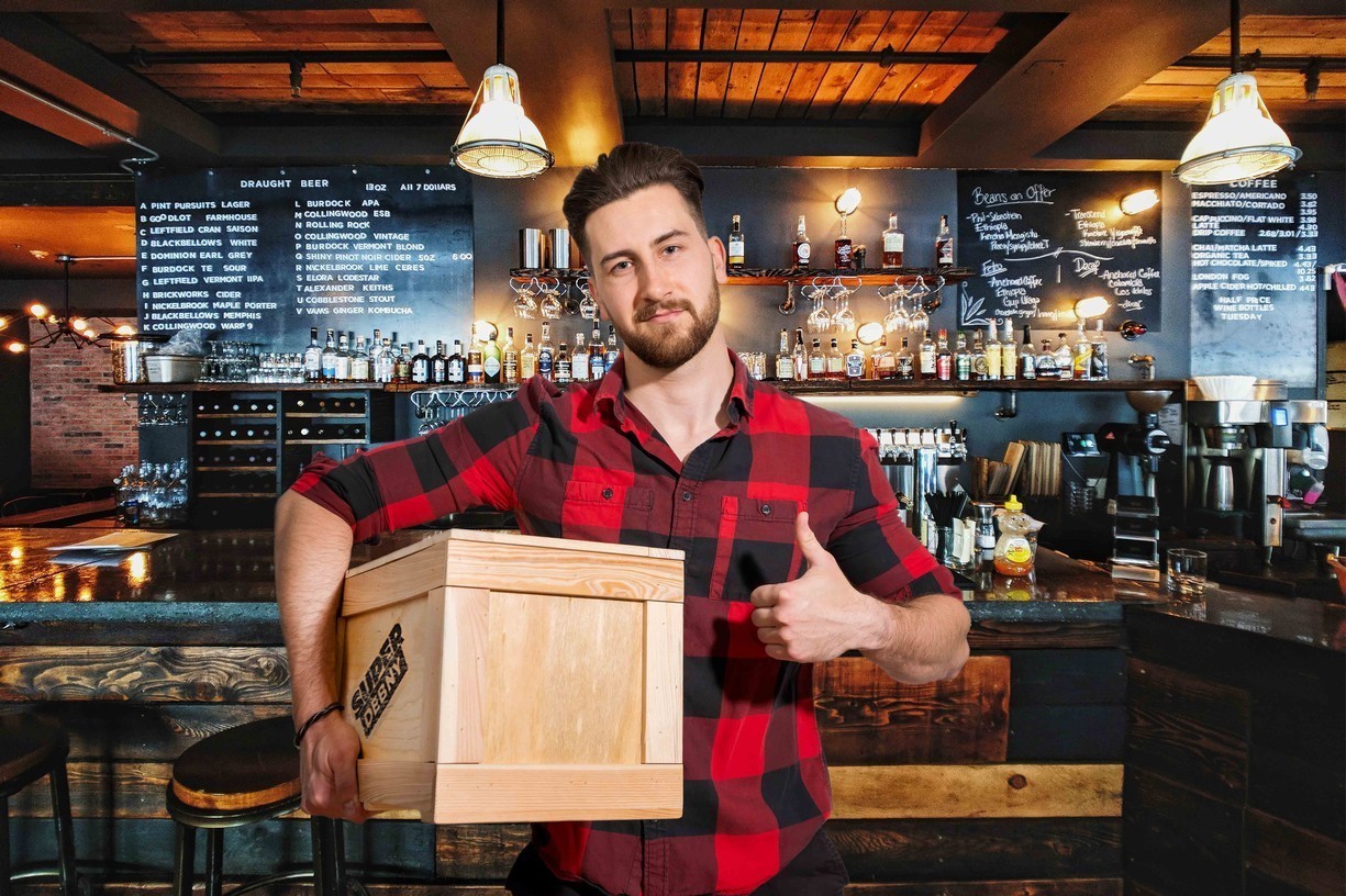 Darčeková debna s whisky Tullamore Dew