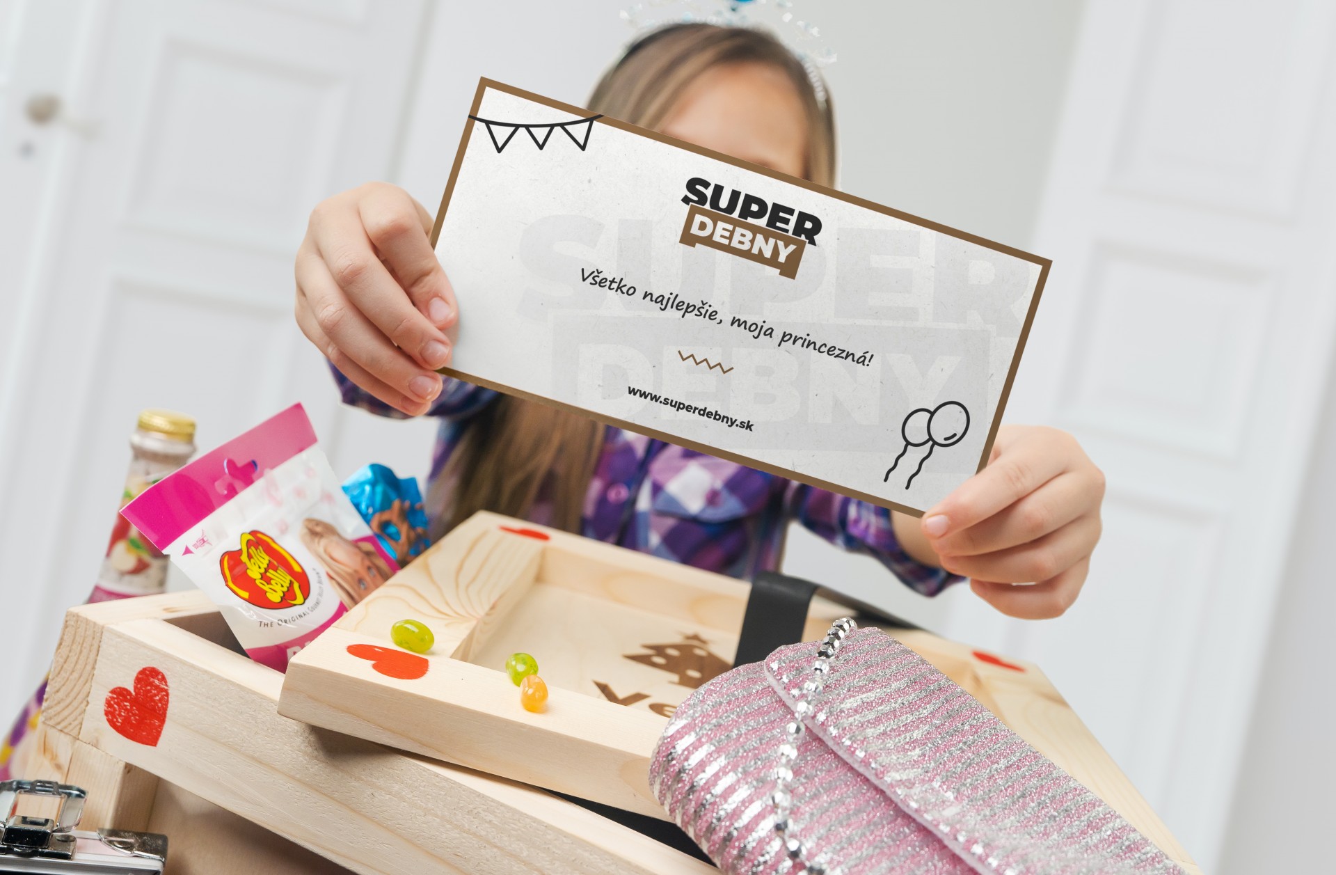 Darčeková debna pre malú princeznú