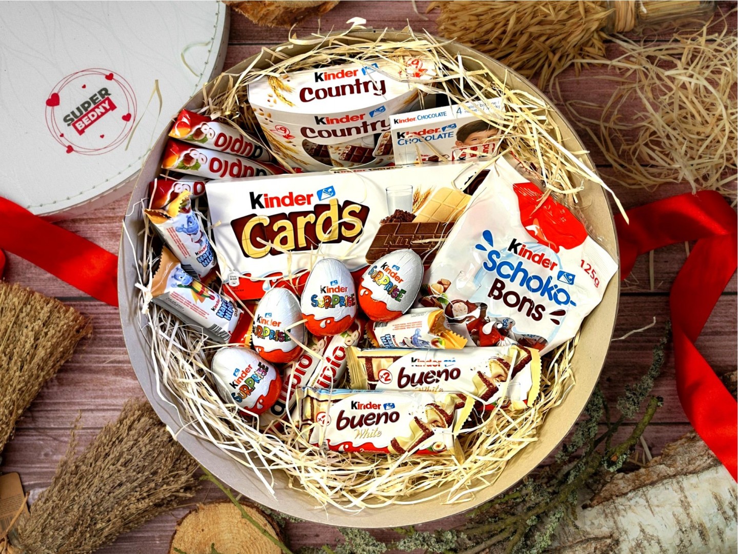 Darčekový box s Kinder čokoládou