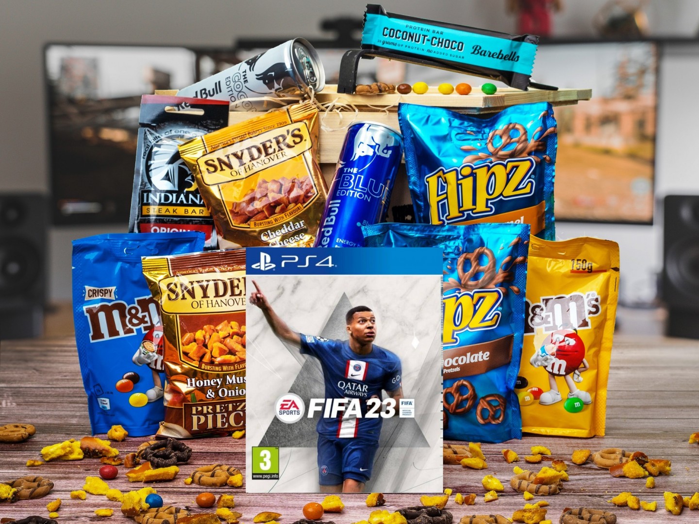 Darčeková debna pre hráčov s FIFA 23 (PS4)
